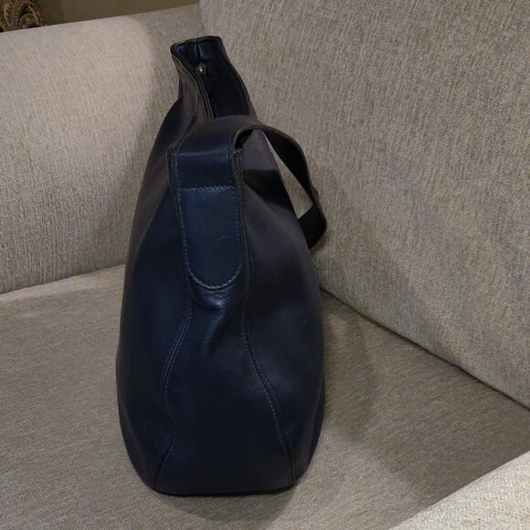 Coach Vintage Soho Zip Hobo 4161 Navy - Picture 5 of 13